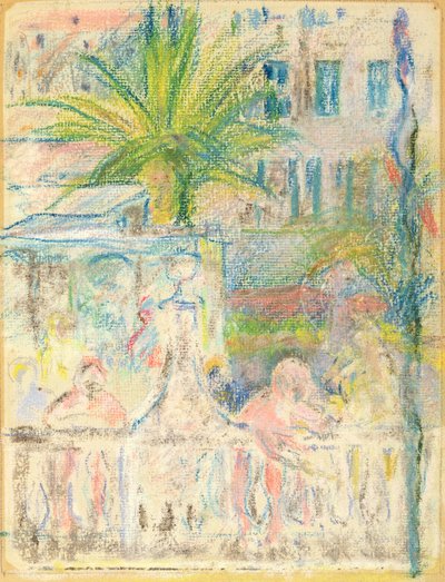 The Nice Carnival by Berthe Morisot